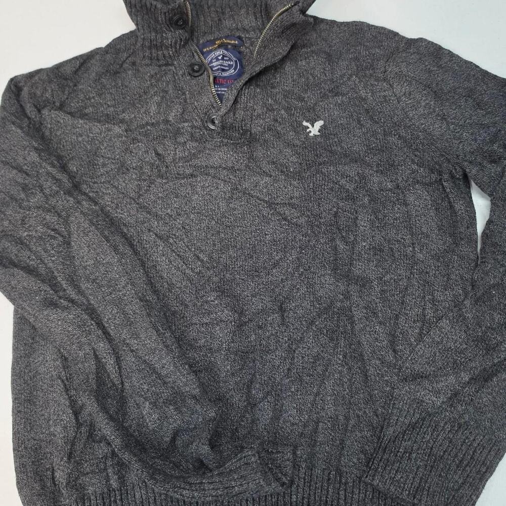 American eagle mens gray athletic
